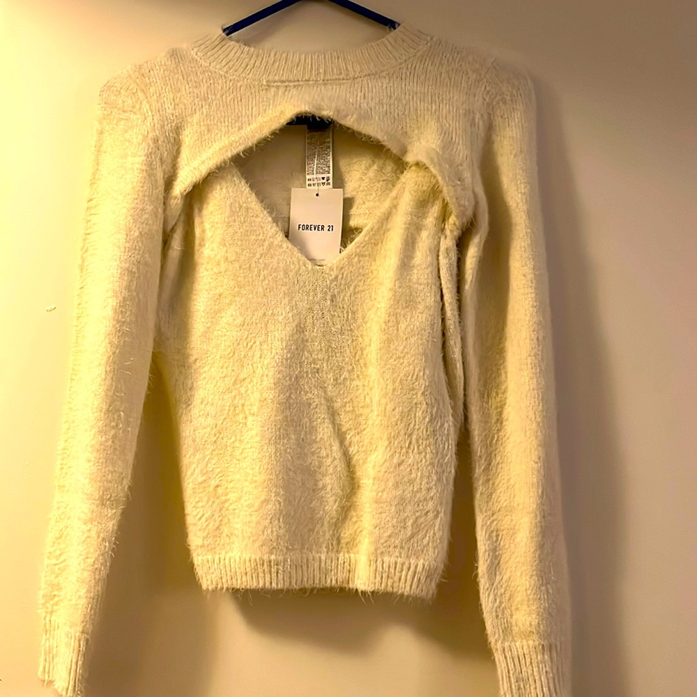 Cut out sweater